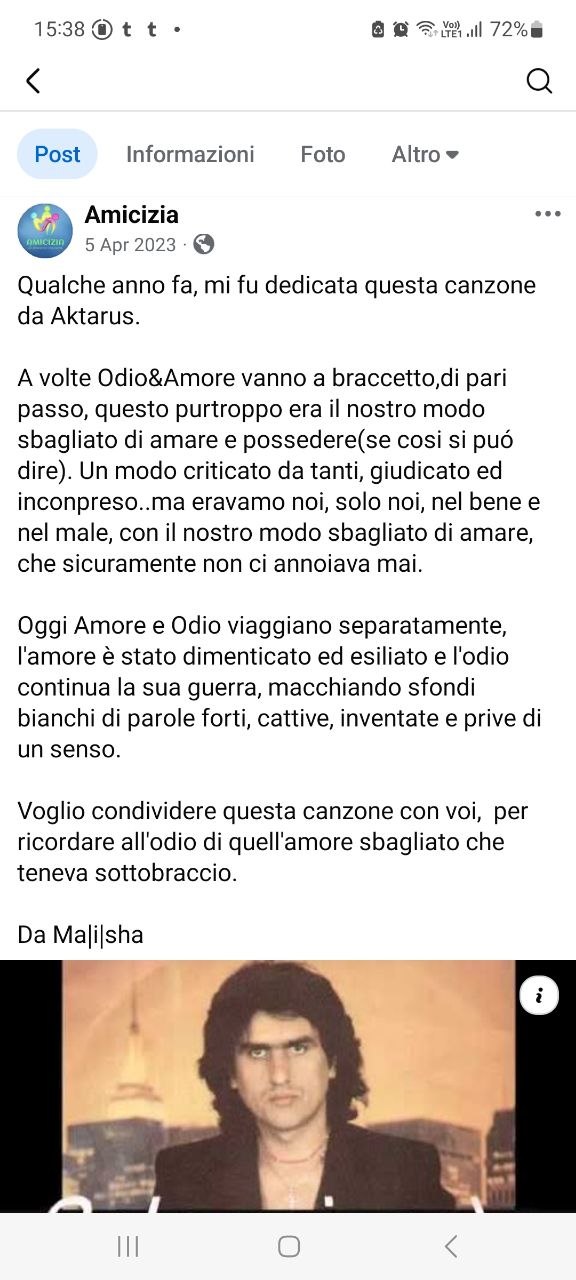 Screenshot post Aisha Facebook